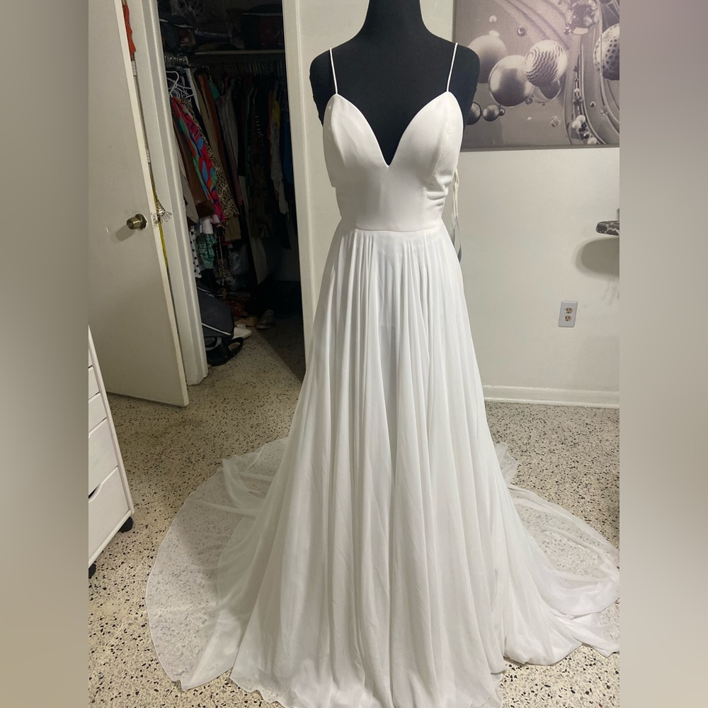 Simple Wedding Dress size 8